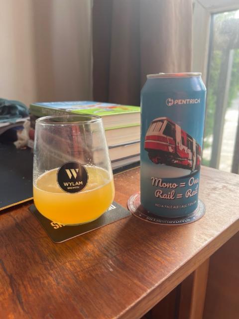 Mono = One, Rail = Rail 7.5%, Pentrich Brewing, England