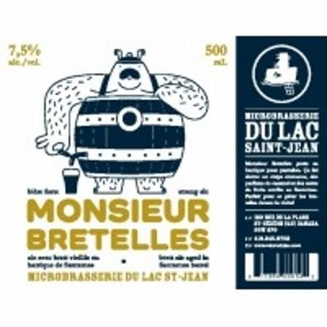 Monsieur Bretelles 7.4%, Microbrasserie du Lac Saint-Jean, Canada