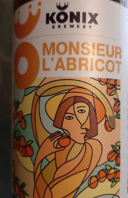 Monsieur l'Abricot 4.0%, Konix Brewery, Russia