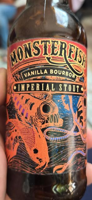 Monsterfish - Vanilla Bourbon - Imperial Stout 11.5%, Tiggerfish Brewing, South Africa