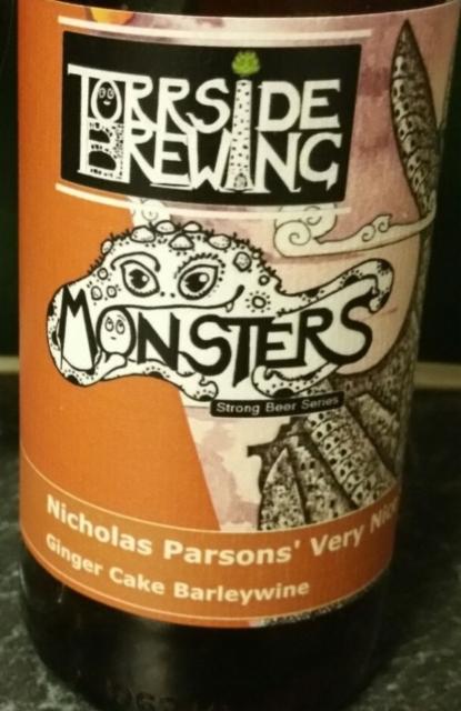 Monsters - Nicholas Parsons' Very Nice Shed 9.8%, Torside Brewing, England