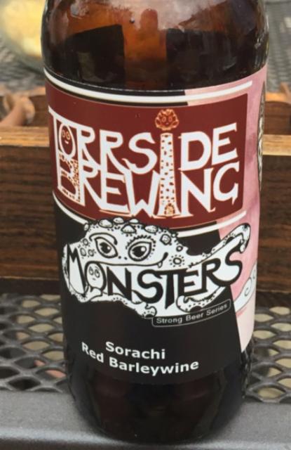 Monsters - Sorachi Red Barleywine 9.5%, Torside Brewing, England