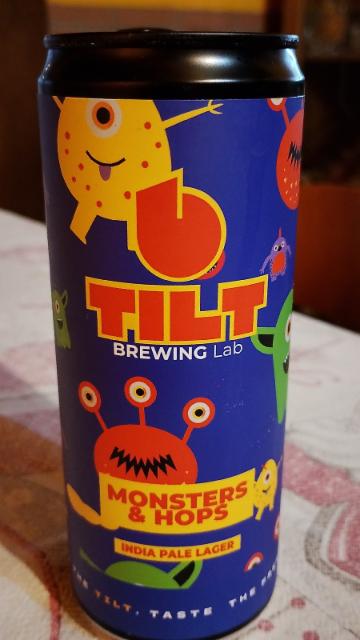 monsters e hops 5.2%, TILT brewing lab, Italy
