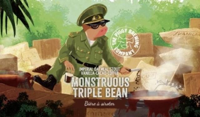 Monstruous Triple Bean 12.0%, The Piggy Brewing Company, France