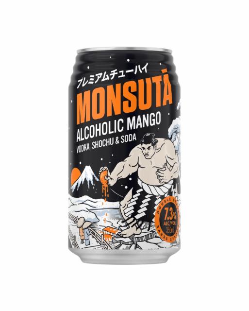 Monsutā Alcoholic Mango, Orion Breweries Ltd. (Asahi)