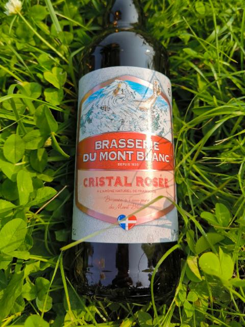 Cristal Rosée 4.7%, Brasserie Du Mont Blanc, France