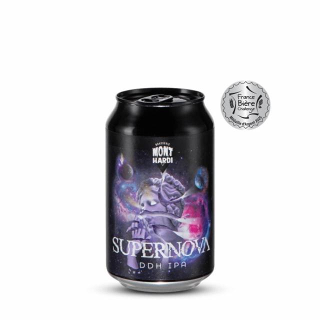 Mont hardi supernova ddh ipa 5.9%, Mont Hardi, France