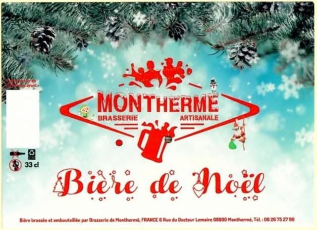 Monthermé De Noël 6.0%, Brasserie De Monthermé, France