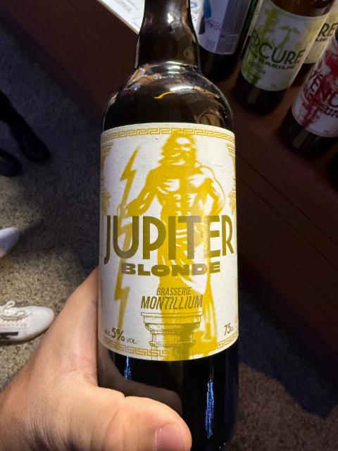 Jupiter blonde 5.0%, Brasserie Montillium [Closed], France