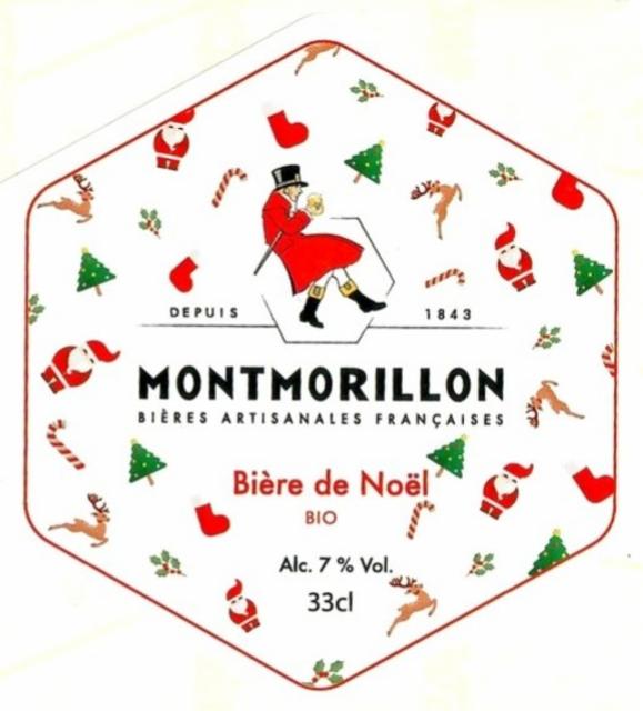 Montmorillon De Noël 7.0%, Bières De Montmorillon, France