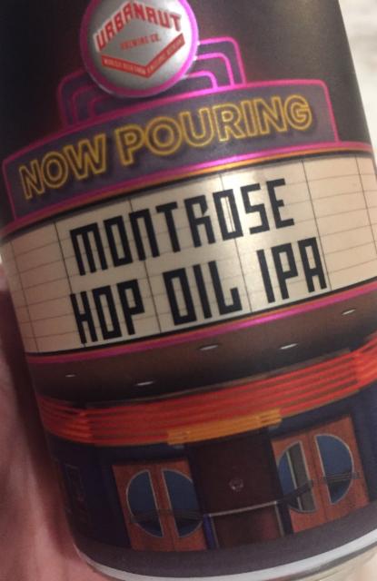 Montrose Hop Oil Ipa 6.6%, Urbanaut Brewing Co., New Zealand