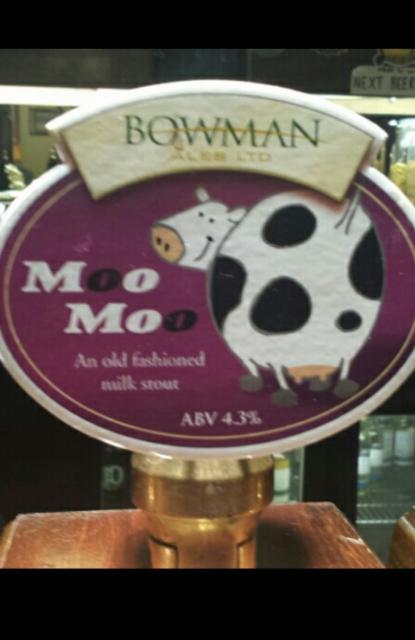 Moo Moo 4.3%, Bowman Ales Ltd, England