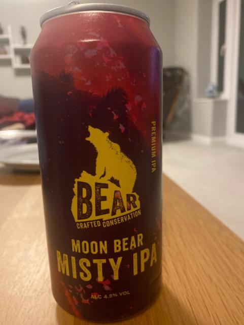 Moon Bear Misty IPA 4.5%, Woodforde's Brewery, England