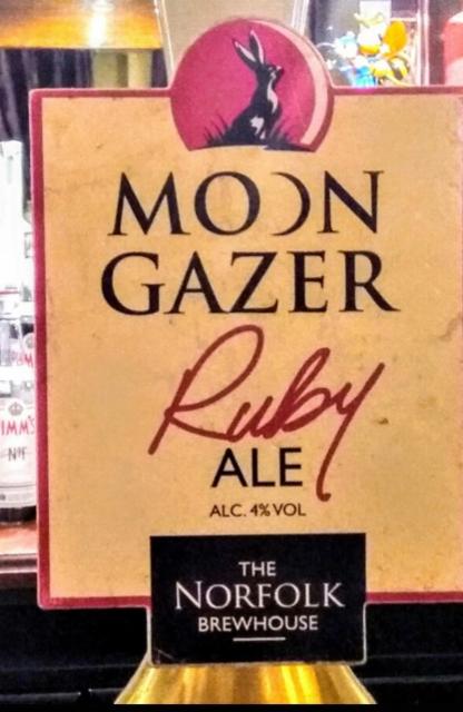 Ruby Ale 4.0%, Moon Gazer - Norfolk Brewhouse, England