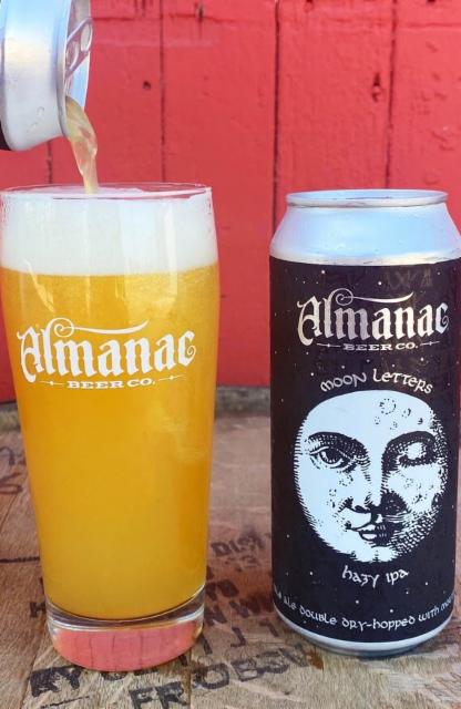 Moon Letters Hazy IPA 6.1%, Almanac Beer Company, United States