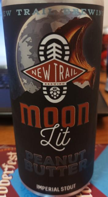 moon lit peanut butter 9.1%, New Trail Brewing Co, United States