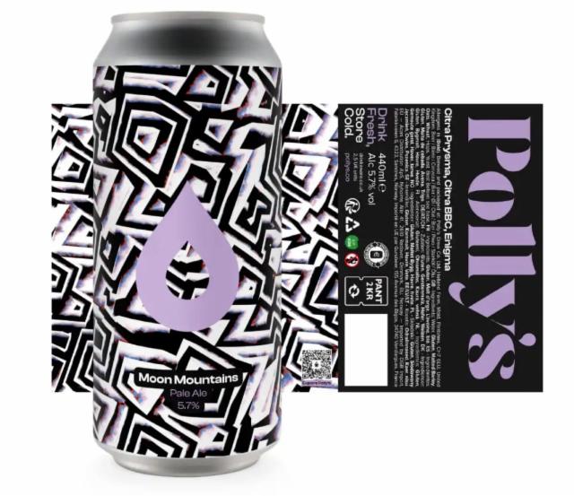 Moon mountains 5.7%, Polly's Brew Co., Wales