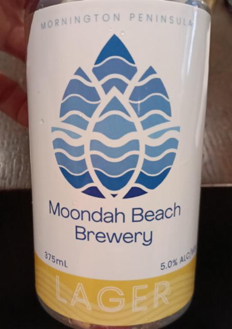 Moondah Beach Lager 5.0%, Moondah Beach Brewery, Australia