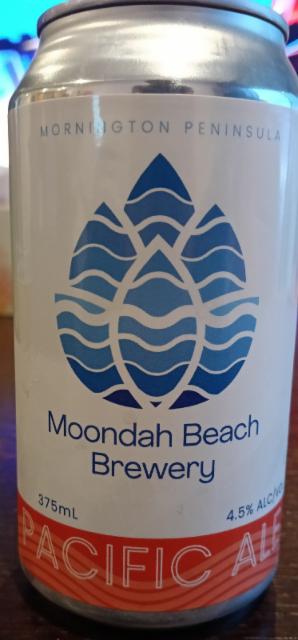 Moondah Beach Pacific Ale 4.5%, Moondah Beach Brewery, Australia