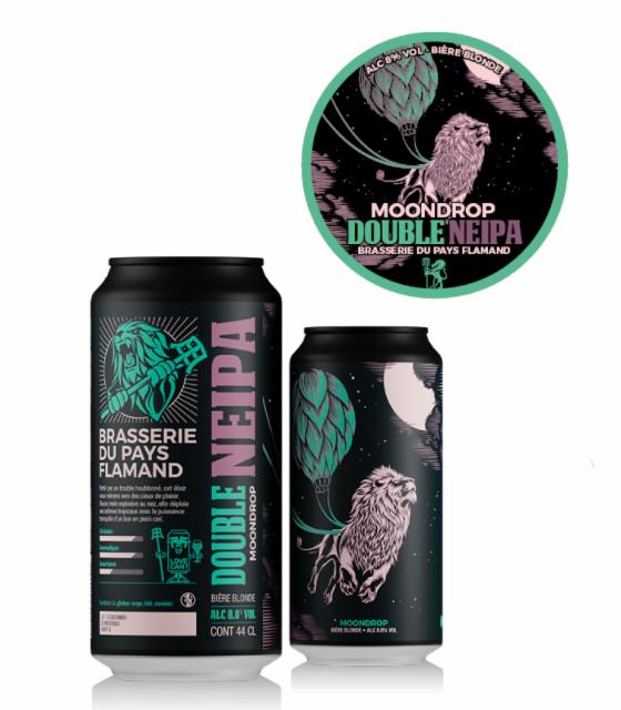 Moondrop - Double NEIPA 8.0%, Brasserie Du Pays Flamand, France