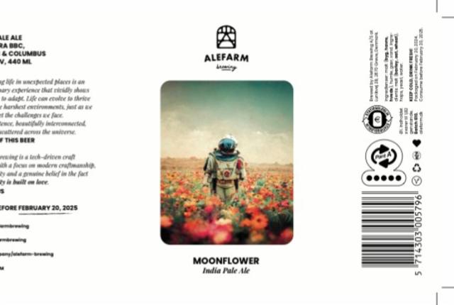 Moonflower 6.2%, Alefarm Brewing, Denmark