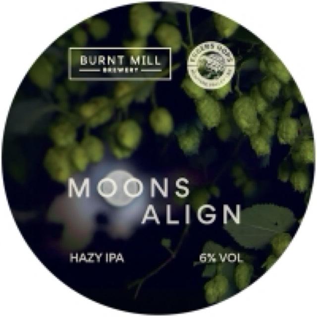 Moons align 6.0%, Burnt Mill Brewery, England
