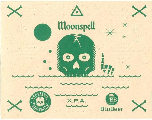 Moonspell XPA 4.9%, Brasserie Bon Poison, France