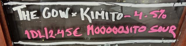 mooooojito sour 6.0%, Kimito Brewing, Finland