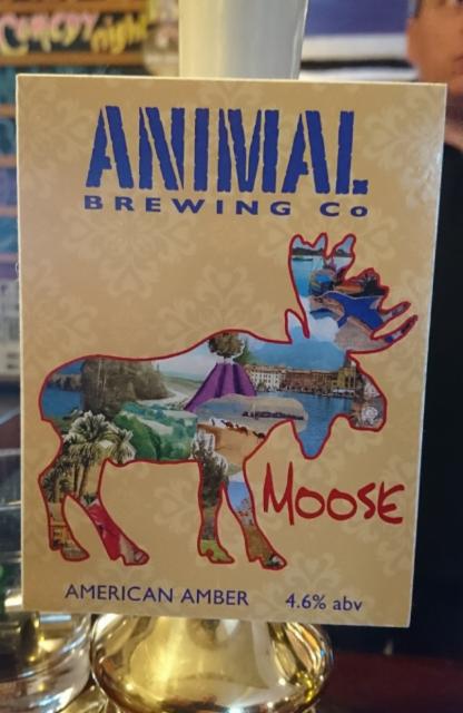 Moose 4.6%, Animal Brewing Co., England