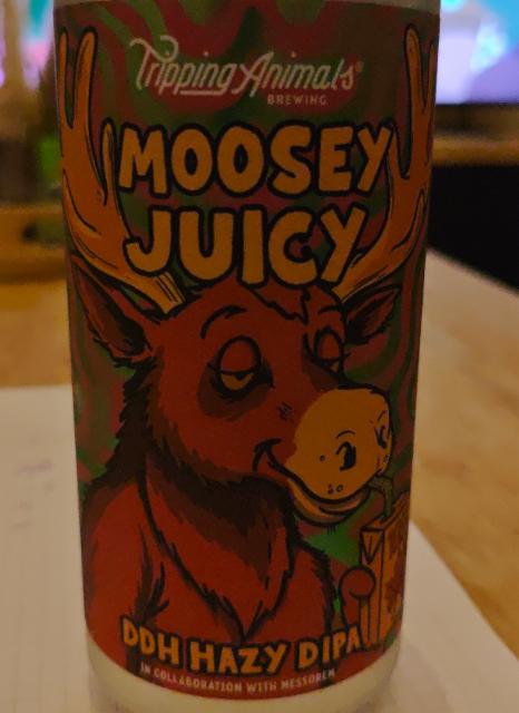 moosey juicy 8.2%, Tripping Animals Brewing Co., United States