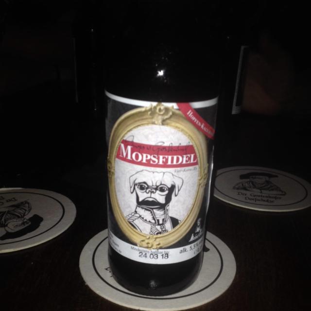 Mopsfidel 5.3%, Meinel-Bräu, Germany