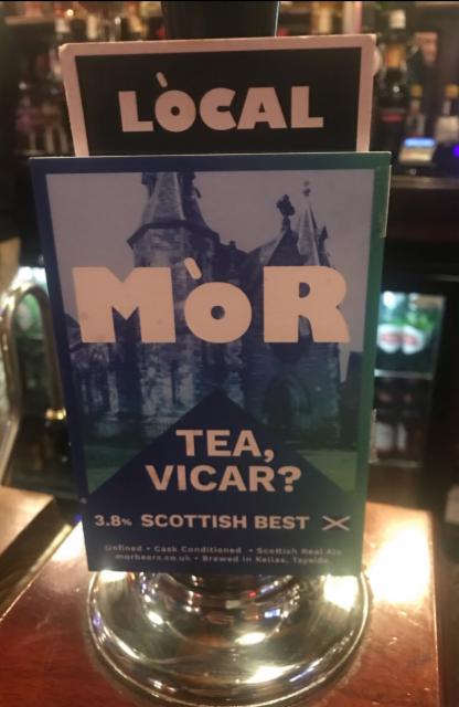 MòR Tea, Vicar? 3.8%, Mòr Beers, Scotland