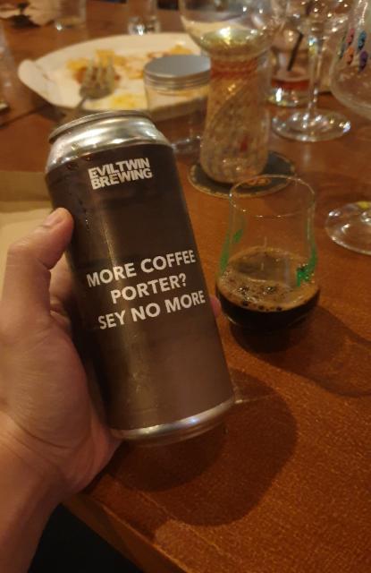 more coffee porter? sey no more 11.5%, Evil Twin Brewing, United States