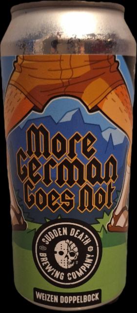 More German Goes Not (2024) 9.5%, Sudden Death Brewing Co., Germany