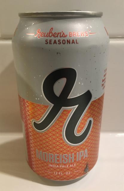 Moreish IPA 6.7%, Reuben's Brews, United States