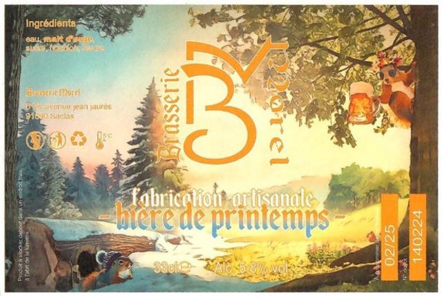 Morel De Printemps 5.8%, Brasserie Morel, France