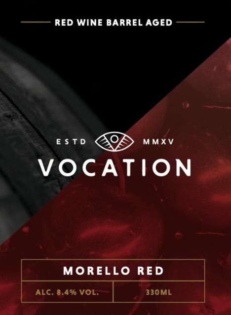 Morello Red 8.4%, Vocation Brewery, England