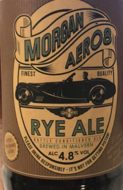Morgan Aer08 4.8%, Friday Beer Co (the), England