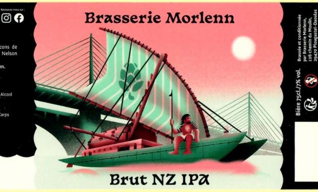 Morlenn Brut NZ IPA 7.0%, Brasserie Morlenn, France