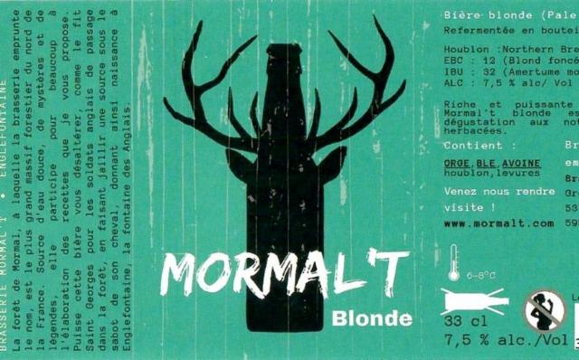 Mormal't Blonde, Mormal't