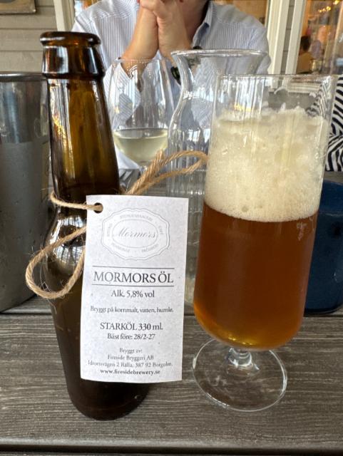 Mormors öl 5.8%, Fireside Brewery, Sweden