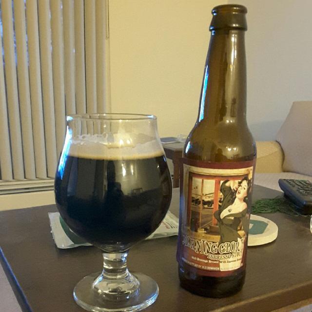 Morning Glory Expresso Stout 8.0%, Old Dominion Brewing Company (Coastal Brewing Co), United States