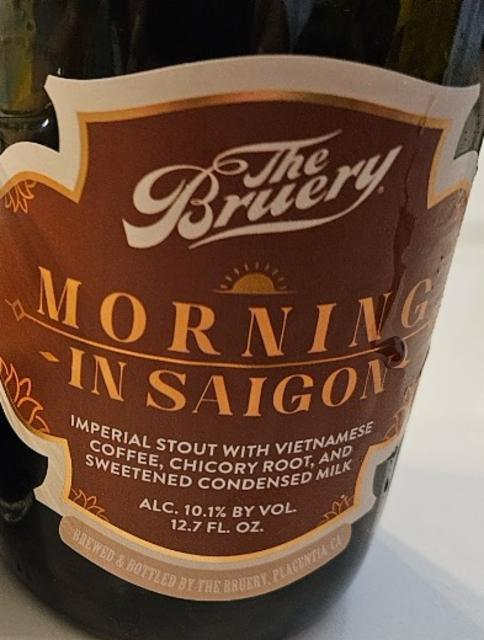 Morning In Saigon, The Bruery