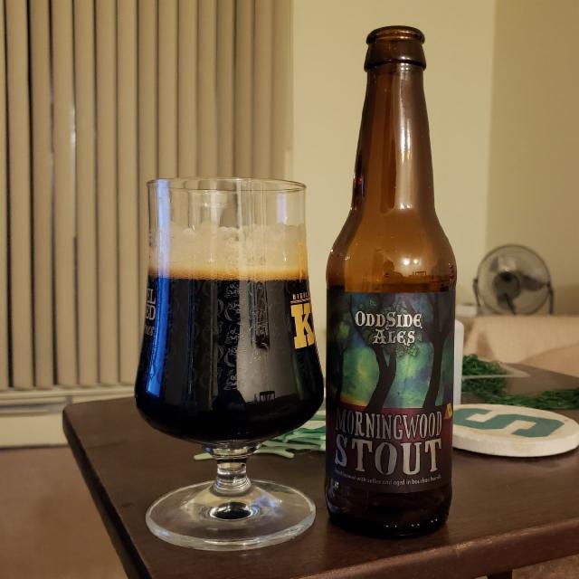 Morningwood Stout (2018) 11.0%, Odd Side Ales, United States