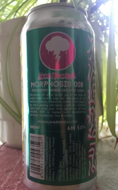 Morphosis 008 5.0%, Salama Brewing Company, Finland