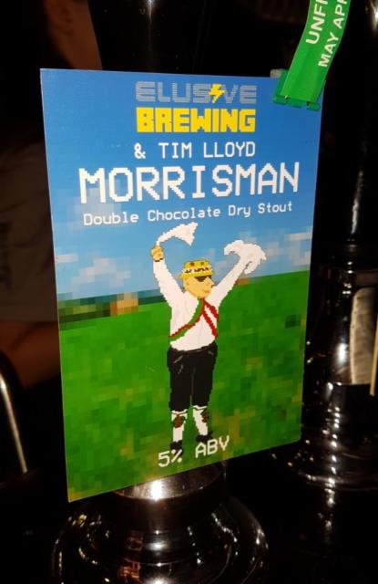 Morrisman 5.0%, Elusive Brewing, England