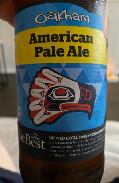 Morrisons American Pale Ale 4.5%, Oakham Ales, England