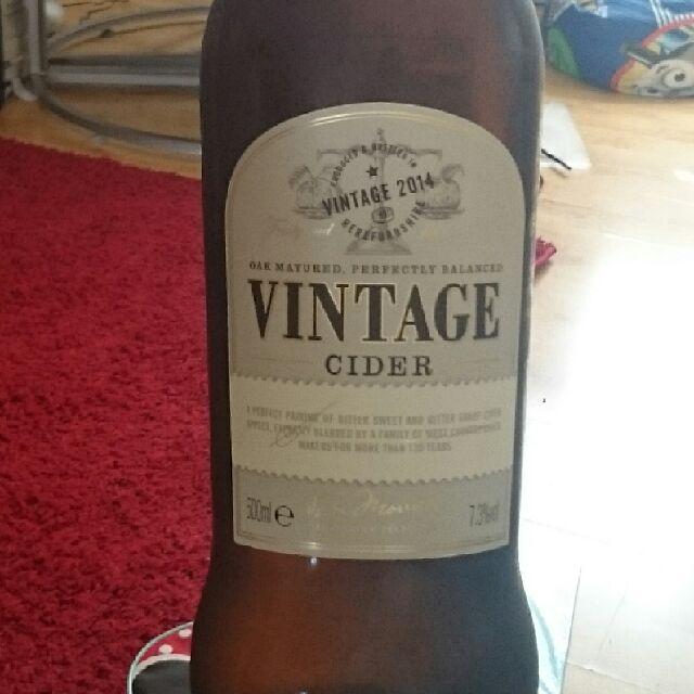 Morrisons Vintage 2014 Cider 7.3%, Morrisons, England