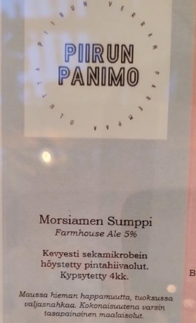Morsiamen Sumppi 5.0%, Piirun Panimo, Finland