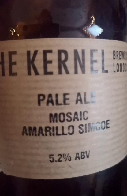 Pale Ale Mosaic Amarillo Simcoe 5.2%, The Kernel Brewery, England